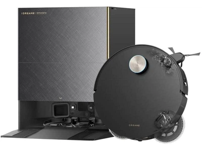 Робот-пилосос з вологим прибиранням Dreame X60 Ultra Complete Black (RLX87DE-bl)