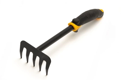 Граблі садові MASTERTOOL 5 зубів 300х95 мм з двокомпонентною ручкою 14-6174