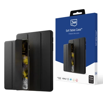 Чехол 3mk Soft Tablet Case для iPad Air 11 (M2/M3) Черный (5903108664110)