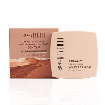 Водостійкий контуринг для обличчя Neverti Creamy Dimension Waterproof Contrast 001