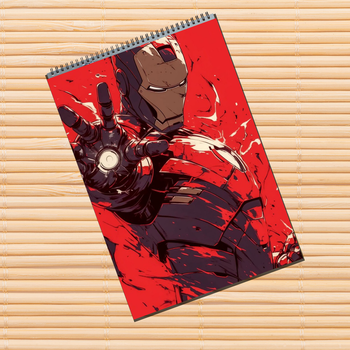 Блокнот Марвел Marvel Железный человек (30090)
