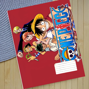 Тетрадь Ван пис One Piece клетка 18 листов (30751)