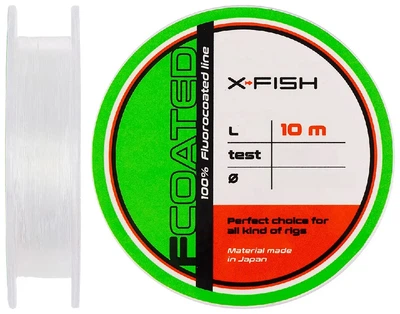 Флюорокарбон X-Fish FCoated 10m 0.18mm 3.1kg