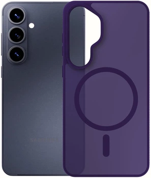 Чохол для смартфона 3MK Smoke MagCase для Samsung Galaxy S26 Plus Purple (5903108741385)