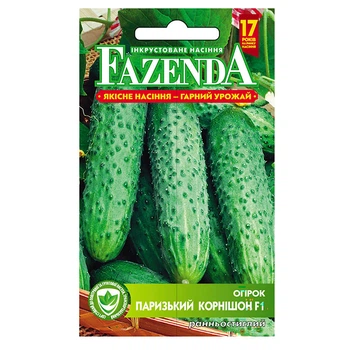 Насіння Огірок ранньостиглий FAZENDA "Паризький корнішон F1", 1 г - 717320