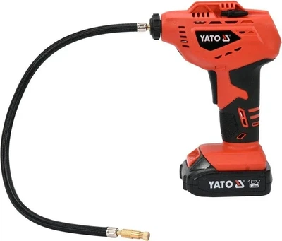 Компрессор аккумуляторный YATO 18 В для подкачки колес YT-82894