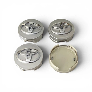 Колпачки (заглушки) в диски серебряные Toyota 62\60мм 42603-12730