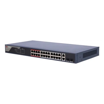 Коммутатор 26 портов управляемый Hikvision DS-3E1326P-EI(B) POE