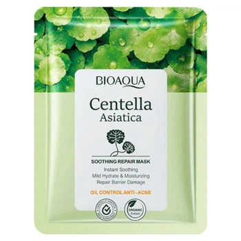 Тканинна маска для обличчя з екстрактом азійської центелли Bioaqua Asian Centella Mask, 4 г