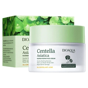 Крем для лица с экстрактом азиатской центели Bioaqua Centella Asiatica Nourish Repair Face Cream, 50 мл