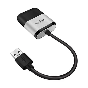 Bluetooth адаптер GITANK USB 5.3 для авто Adapter машины CarPlay Infiniti , Nissan , Honda , Toyota , GMC , Chevrolet (BTA003)