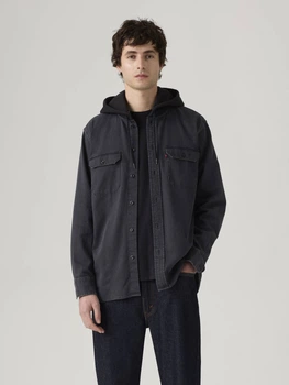 Куртка джинсова чоловіча Levi`s 400567451 L Чорна (1159909305)