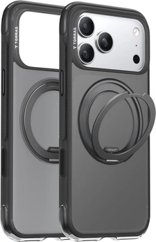 Etui Torras Ostand O3 Air MagSafe do Apple iPhone 17 Pro Max Obsidian Black (X00FX2987)