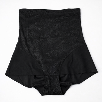 Трусы корсет утяжка с силиконом 5XL черные Biweier 7788