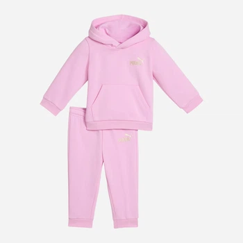 Детский спортивный костюм (худи + штаны) для девочки Puma Minicats 68628247 98-104 см Mauve Glow (4070033336939)