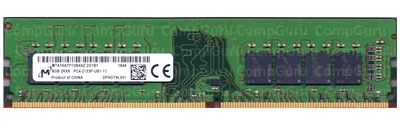 Оперативна пам'ять для ПК Micron 8GB DDR4 2133MHz UDIMM 2Rx8 (MTA16ATF1G64AZ-2G1B1)