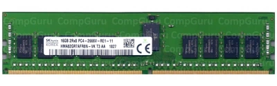 Оперативна пам'ять для сервера SK hynix 16GB DDR4 2666MHz RDIMM 2Rx8 (HMA82GR7AFR8N-VK)