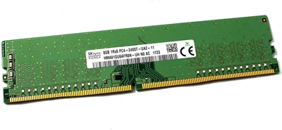 Пам'ять RAM SK hynix 8GB DDR4 UDIMM 2400MHz PC4-19200 CL17 (HMA81GU6AFR8N-UH)