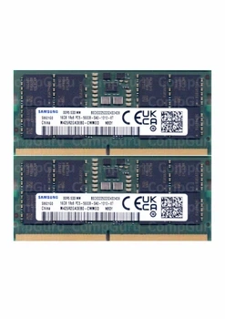 Комплект оперативної пам'яті для ноутбука Samsung 32GB (2x16GB) DDR5 5600MHz SO-DIMM 1Rx8 (M425R2GA3EB0-CWMOD)