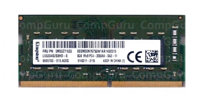 Оперативна пам'ять для ноутбука Kingston 8GB DDR4 3200MHz SO-DIMM 1Rx8 (LV32D4S2S8HD-8)