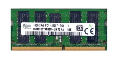 Оперативная память для ноутбука SK hynix 16GB DDR4 2400MHz SO-DIMM ECC 2Rx8 (HMA82GS7AFR8N-UH)