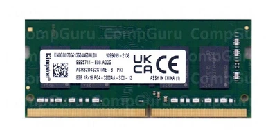 Оперативна пам'ять для ноутбука Kingston 8GB DDR4 3200MHz SO-DIMM 1Rx16 (ACR32D4S2S1ME-8)