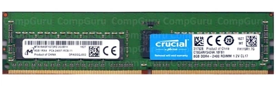 Оперативна пам'ять для сервера Micron 8GB DDR4 2400MHz RDIMM 1Rx4 (MTA18ASF1G72PZ-2G3B1II)