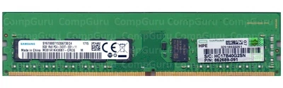 Оперативна пам'ять для ПК Samsung 8GB DDR4 2400MHz UDIMM ECC 1Rx8 (M391A1K43BB1-CRCQ)