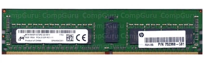 Оперативна пам'ять для сервера Micron 8GB DDR4 2133MHz RDIMM 1Rx4 (MTA18ASF1G72PZ-2G1B1II)
