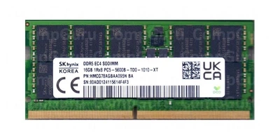 SK hynix DDR5 16GB SODIMM メモリー SK hynix DDR5 SDRAM 16 ГБ - ROZETKA - купить оперативную память в