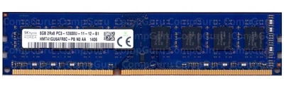 Оперативна пам'ять для ПК SK hynix 8GB DDR3 1600MHz UDIMM (HMT41GU6AFR8C-PB)