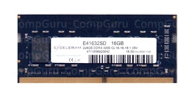 Оперативна пам'ять для ноутбука Exceleram 8GB DDR4 3200MHz SO-DIMM (E41632SD)