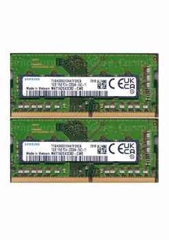 Комплект оперативной памяти для ноутбука Samsung 32GB (2x16GB) DDR4 3200MHz SO-DIMM 1Rx8 (M471A2G43CB2-CWE)