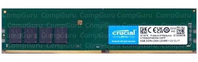 Оперативная память для ПК Crucial 8GB DDR4 2400MHz UDIMM (CT8G4DFS824A.C8FP)
