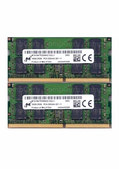 Комплект оперативной памяти для ноутбука Micron 32GB (2x16GB) DDR4 3200MHz SO-DIMM (MTA16ATF2G64HZ-3G2J1)