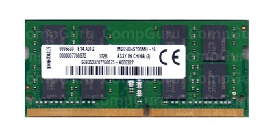Оперативная память для ноутбука Kingston 16GB DDR4 2400MHz SO-DIMM (MSI24D4S7D8MH-16)
