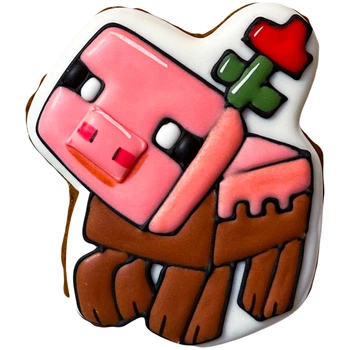 Пряник Свинка 11×7см 84г