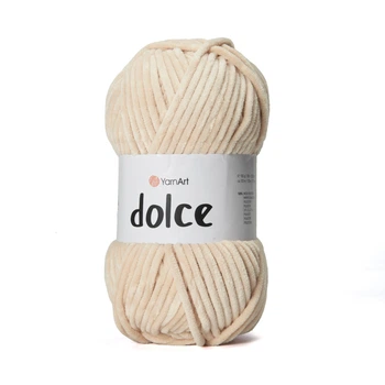 Пряжа для вязания YarnArt Dolce 857 Кремовый