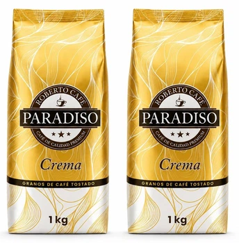 Набір кави в зернах Paradiso Crema 1+1, 2×1 кг