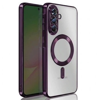 Чехол Fiji Chrome для Samsung Galaxy A57 5G (A576) с MagSafe и защитой камер Purple