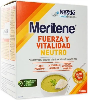 Koktajl Meritene Decaffeinated Coffee Flavor Shakes 7 saszetek Kawa bezkofeinowa (8470001625915)
