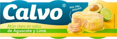 Тунец Calvo с авокадо и соусом из лайма 70 г х 3 шт (8410090030436)