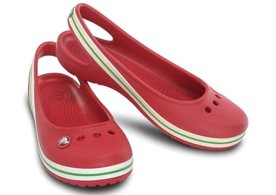 Балетки Жіночі Crocs Genna 2 Red (37-38, червоний)