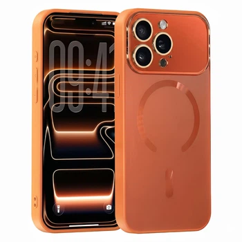Чохол AG Optic Shield MagSafe для iPhone 15 Pro Max Orange