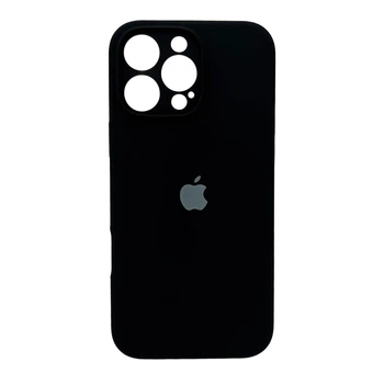 Чохол для смартфона Silicone Full Case AA Camera Protect for Apple iPhone 16 Pro 14,Black
