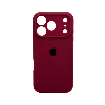 Чохол для смартфона Silicone Full Case AA Camera Protect for Apple iPhone 17 Pro 47,Plum