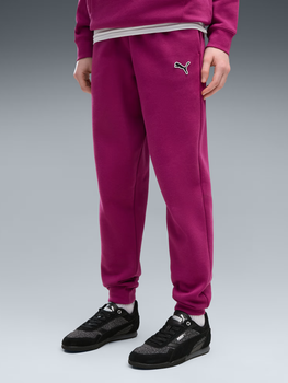 Подростковые спортивные штаны для девочек Puma Essentials Elevated 69470241 146-152 см Fuchsia Glow (4070033471906)