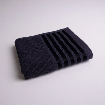 Полотенце для рук и лица махровое SOFT GM Textile 40х70см 500г/м2 (Графитовый)