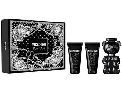 Подарочный набор для мужчин Moschino Toy Boy Парфюмированная вода 50 мл + Бальзам после бритья 50 + Гель для душа 50 мл