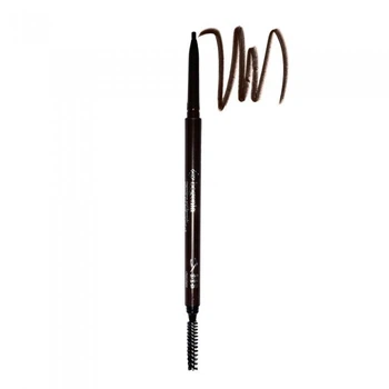 Карандаш Bogenia Micro Slim Brow Liner 005 Chocolate для придания густоты и формы бровям, 0.09 г